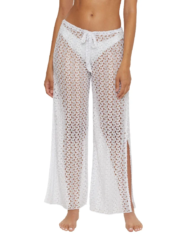 Sustainable organic cotton cover ups for eco - conscious beach lovers2025 Becca by Rebecca Barbados Platinum Lace Crochet Pants - 5650471 Sustainable organic cotton cover ups for eco - conscious beach lovers2025 Becca by Rebecca Barbados Platinum Lace Crochet Pants - 5650471