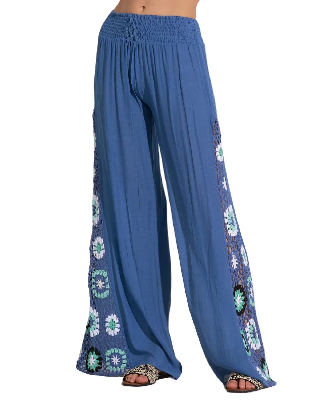 Split - hem cover ups for a more dynamic and stylish appearance2025 Elan Crochet Side Cover Up Pant (More colors available) - Crc2191 Split - hem cover ups for a more dynamic and stylish appearance2025 Elan Crochet Side Cover Up Pant (More colors available) - Crc2191
