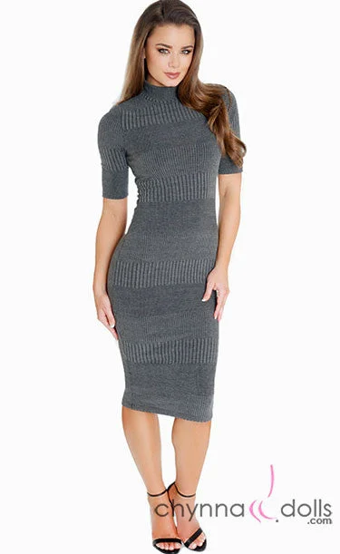 Wrinkle - resistant cover ups for easy travel to beach destinationsAlly: Turtleneck Bodycon Dress Wrinkle - resistant cover ups for easy travel to beach destinationsAlly: Turtleneck Bodycon Dress