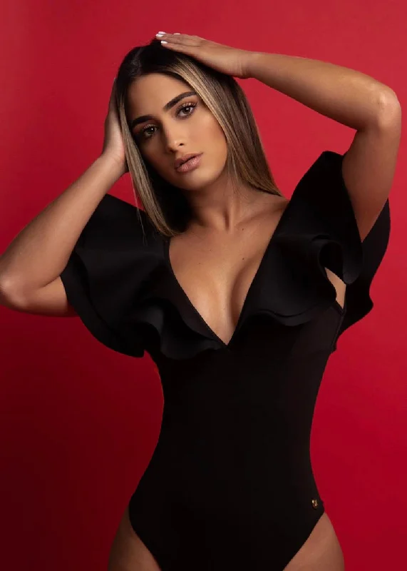 Plus - Size Bodysuits with a Comfortable and Flattering FitAngie Bodysuit
