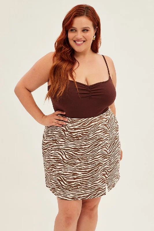 Sheer Bodysuits for a Seductive and Alluring OutfitBrown Bodysuit Singlet
