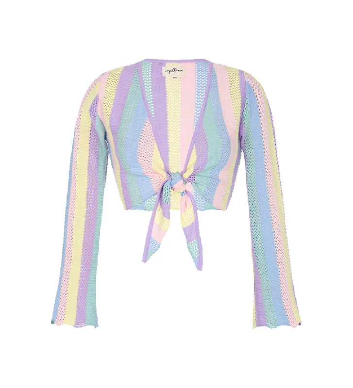 Quick - dry polyester cover ups for water sports enthusiastsPaloma Multicolor Top