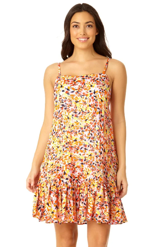 Anne Cole - Women's A Line Dress Swimsuit Cover Up